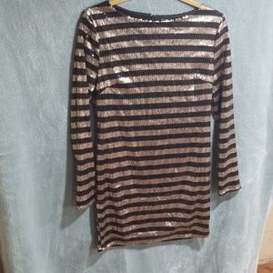 Striped Body-con Dress